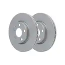 ATE 24.0120-0155.1 Bremsscheiben 2 Stück CITROËN