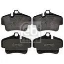 FEBI BILSTEIN 116178 Bremsbelagsatz für PORSCHE