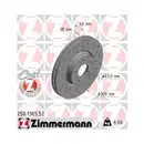 Original ZIMMERMANN 250.1365.52 Bremsscheiben 2 Stück für FORD