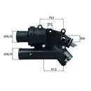 Thermostat Kühlmittel Mahle TH 46 83 Behr für Citroën für Fiat für Ford
