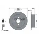 TEXTAR 92126103 Bremsscheiben 2 Stück TOYOTA