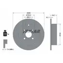 TEXTAR 92126203 Bremsscheiben 2 Stück TOYOTA