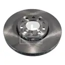 Febi Bilstein Bremsenset Scheiben 288 mm belüftet Bremsbeläge WK vorn Passat 4