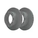 ATE 24.0122-0267.1 Bremsscheiben 2 Stück für RENAULT TRUCKS