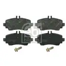 FEBI BILSTEIN 16373 Bremsbelagsatz für MERCEDES-BENZ