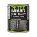 Unterbodenschutz Petec 73100 Unterbodenschutz Bitumen, Pinseldose, Schwarz