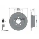 TEXTAR 92132103 Bremsscheiben 2 Stück MERCEDES-BENZ