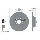 TEXTAR 92132503 Bremsscheiben 2 Stück AUDI