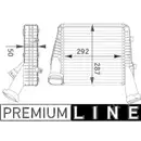 MAHLE CI 141 000P Ladeluftkühler für PORSCHE, AUDI, VW