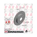Zimmermann 540.2497.20 Bremsscheiben 2 Stück SUZUKI