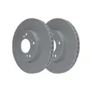 ATE 24.0123-0104.1 Bremsscheiben 2 Stück HONDA