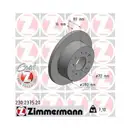 ZIMMERMANN 230.2375.20 Bremsscheiben 2 Stück FIAT