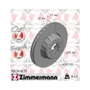 Original ZIMMERMANN 150.3416.75 Bremsscheiben 2 Stück für BMW