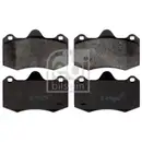 FEBI BILSTEIN 116207 Bremsbelagsatz für LOTUS, SEAT