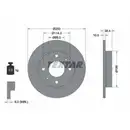 TEXTAR 92134903 Bremsscheiben 2 Stück MITSUBISHI