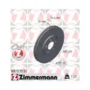 Original Zimmermann 100.1235.52 Bremsscheiben 2 Stück für VW