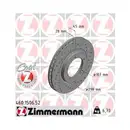 Original ZIMMERMANN 460.1506.52 Bremsscheiben 2 Stück für PORSCHE