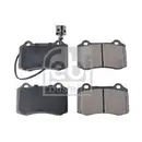 FEBI BILSTEIN 116208 Bremsbelagsatz für SEAT