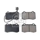 FEBI BILSTEIN 116208 Bremsbelagsatz für SEAT