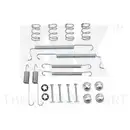 Zubehörsatz Bremsbacken Nk 7936628 für Opel für Vauxhall Hinterachse