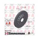 Original ZIMMERMANN 100.3311.52 Bremsscheiben 2 Stück für AUDI