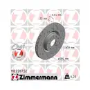 Original ZIMMERMANN 110.2207.52 Bremsscheiben 2 Stück für ALFA ROMEO