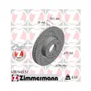 Original Zimmermann 430.1465.52 Bremsscheiben 2 Stück für OPEL
