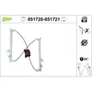 VALEO 851720 Fensterheber VL - Seat LEON (12->)
