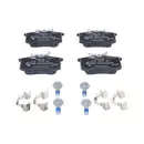 ATE Bremsenset Bremsscheiben Ø249 voll Bremsbeläge hinten Peugeot 308