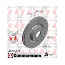 Zimmermann 400.3659.20 Bremsscheiben 2 Stück MERCEDES-BENZ
