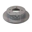 FEBI BILSTEIN Bremsscheiben 2 Stück hinten z. Bsp. für HYUNDAI