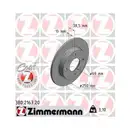 Zimmermann 380.2167.20 Bremsscheiben 2 Stück MITSUBISHI