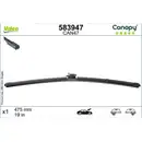 Wischblatt Valeo 583947 Canopy Beifahrerseitig