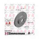 ZIMMERMANN 600.1605.20 Bremsscheiben 2 Stück VW