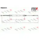 Seilzug Feststellbremse Fte 9250075 für Seat für VW Hinten
