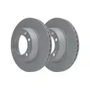 ATE 24.0124-0116.1 Bremsscheiben 2 Stück PORSCHE