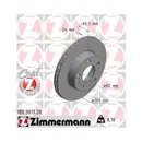 ZIMMERMANN 180.3011.20 Bremsscheiben 2 Stück FIAT