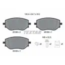 TEXTAR 2618801 PKW SBB für RENAULT, DACIA, NISSAN, MITSUBISHI