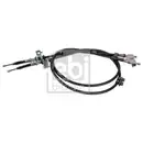 FEBI BILSTEIN 106228 Handbremsseil für FORD