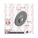 Zimmermann 530.2457.20 Bremsscheiben 2 Stück SUBARU