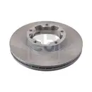 FEBI BILSTEIN 108605 Bremsscheiben 2 Stück vorn für NISSAN