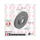 ZIMMERMANN 600.3214.20 Bremsscheiben 2 Stück VW