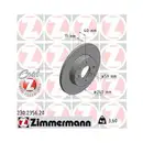 ZIMMERMANN 230.2356.20 Bremsscheiben 2 Stück