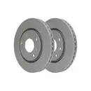 ATE 24.0124-0139.1 Bremsscheiben 2 Stück PEUGEOT