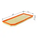 Luftfilter Bosch F 026 400 026 für Volvo