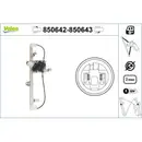Fensterheber Valeo 850642 für Renault Vorne Links