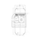 FEBI BILSTEIN 103245 Luftfederbalg