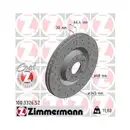 Original Zimmermann 100.3326.52 Bremsscheiben 2 Stück für AUDI