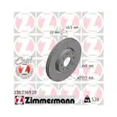 Zimmermann 230.2369.20 Bremsscheiben 2 Stück FIAT