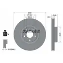 TEXTAR 92132305 Bremsscheiben 2 Stück vorne für AUDI